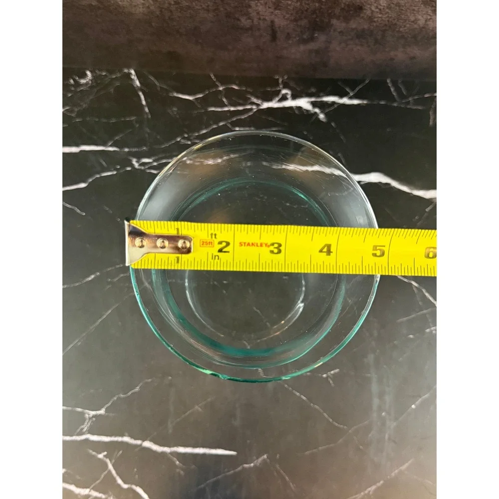 Hand Blown Clear Glass Hurricane Chimney Candle Holder Cover 11.5in MINT!